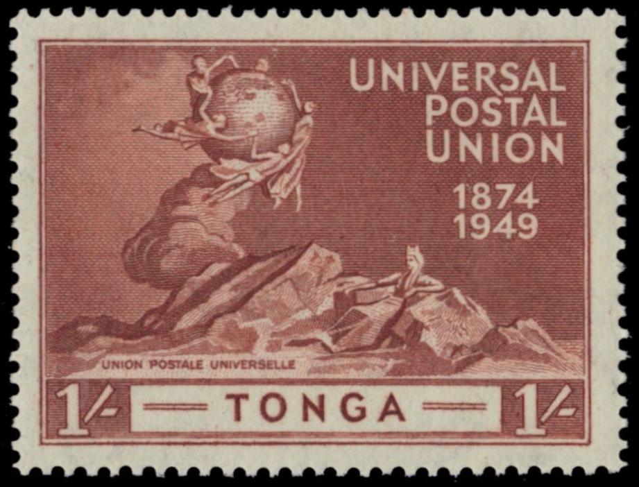 TONGA 90 (SG91) - Universal Postal Union 75th Anniversary (pa64230)