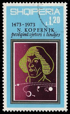 ALBANIA 1485 (Mi1608) - Nicolaus Copernicus 500th Birth Ann. (pa84334)