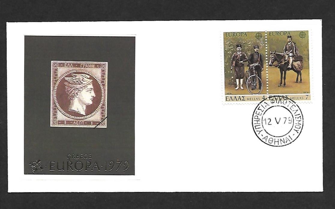 GREECE, 1979, FIRST DAY COVER, EUROPA GREECE