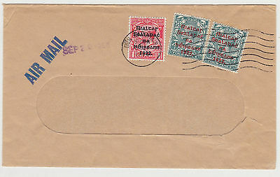 IRELAND, Postal History, Sc. #24, #29(2) on cvr - Dun Laoghaire 15 SEP 1956 CDS