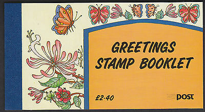 IRELAND, Hibernian HB40 - Greetings Stamp Booklet - 2.40 Pound Booklet