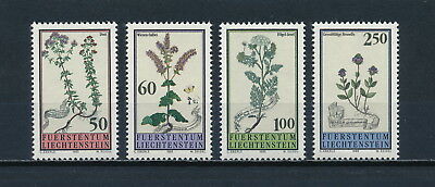 Liechtenstein 1009-12 MNH, Flowers, 1993