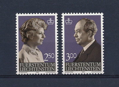 Liechtenstein #767-8 MNH, Royal Family, 1983