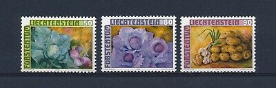 Liechtenstein 852-4)  MNH, Crops 1986
