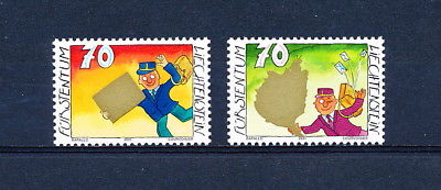 Liechtenstein   1201-2 MNH, Greetings, 2001