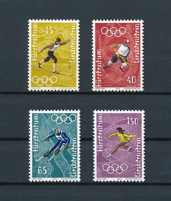 Liechtenstein 492-95 MNH, Olympics, 1971