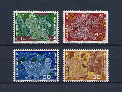 Liechtenstein 454-7 MNH,  Sciences 1969