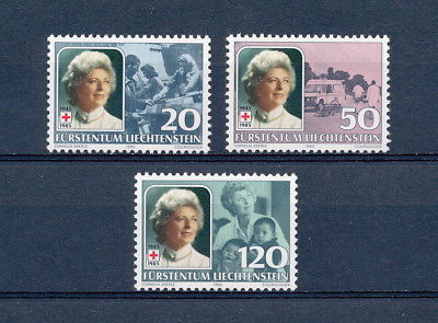 Liechtenstein 813-5 MNH, President of the Red Cross, 1985
