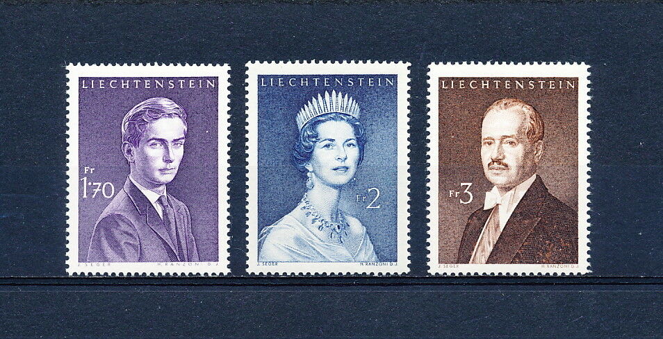Liechtenstein   356A-8 MNH, Royalty,1960-4