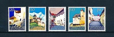 Liechtenstein 832/41   MNH, Vaduz Castle 1986