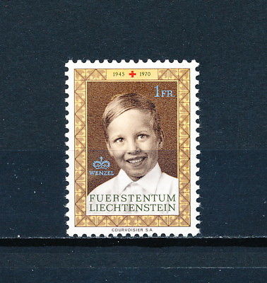 Liechtenstein 465 MLH,  Prince Wenzel, 1970