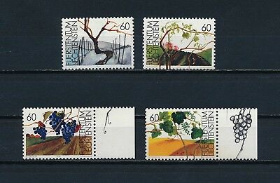 Liechtenstein 1029-32 MNH, Grapes, 1994