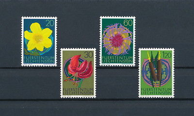 Liechtenstein   500-3 MNH, Flowers 1972