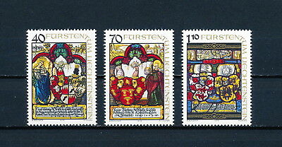 Liechtenstein   671-3  MNH, Heraldic Panels, 1979
