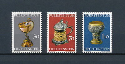 Liechtenstein   530-2 MNH, Antique Drinking Vessels, 1973