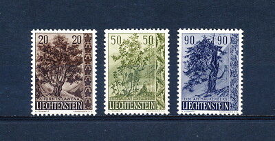 Liechtenstein   326-8 MNH, Trees, 1957