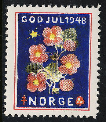 NORWAY 1948 Christmas Seal (NKS43) Else Poulson, artist - Mint Never Hinged
