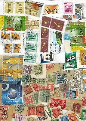 Used Europe Stamps on Paper-Full Ounce of Stamps  [Lot 319]