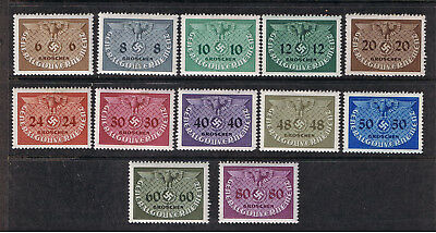 POLAND - Mint.L.H. Occupation Stamps - 3 SETS, NB5-7.NB12-14.NO1-NO12.