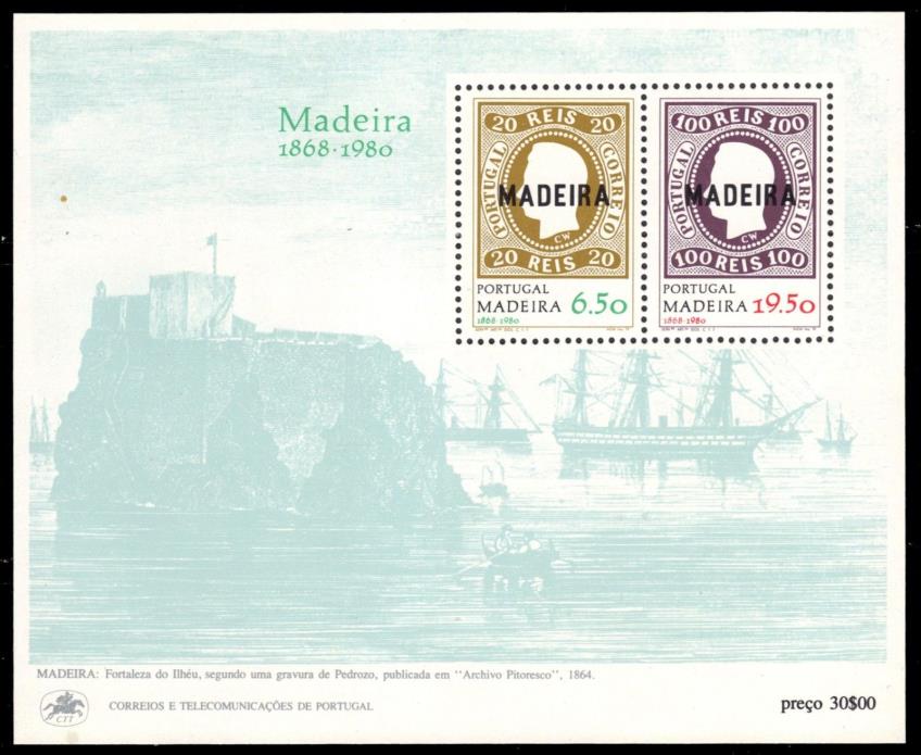 MADEIRA 67a - Postal Autonomy 