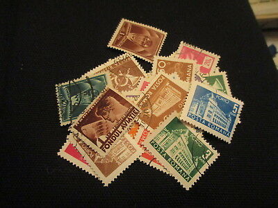 26 USED ROMANO STAMPS. LOT H-36.