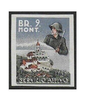 Switzerland 1939-45 WWII Feldpost Soldier stamp Local Vignette VF-HR