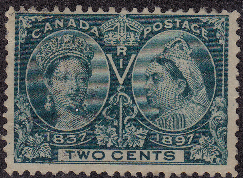 CANADA Used Scott # 52 Queen Victoria - very small thin (1 Stamp) -10