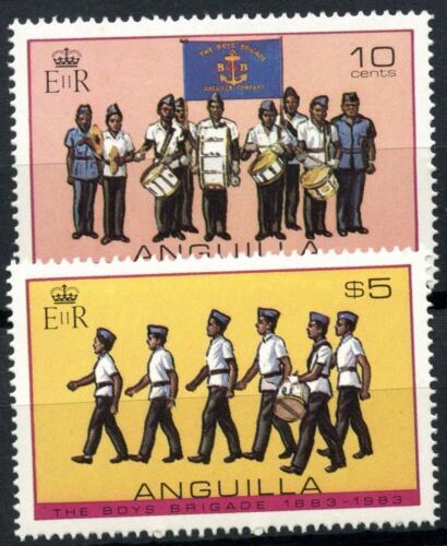 Anguilla 1983 SG#570-1 Boys Brigade MNH Set #D87419