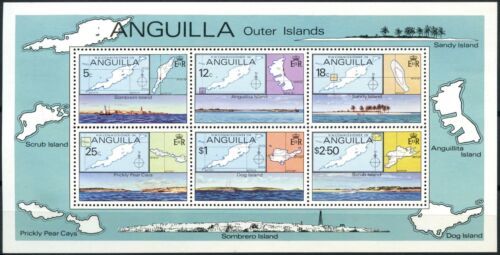 Anguilla 1979 SG#MS378 Outer Islands MH M/S (Stamps MNH) #D87416