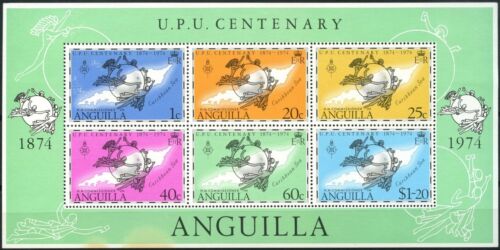 Anguilla 1974 SG#MS194 UPU MH M/S (Stamps MNH) #D87405