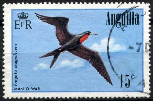 Anguilla 1985-6 SG#661, 15c Bird Definitive Used #D87402