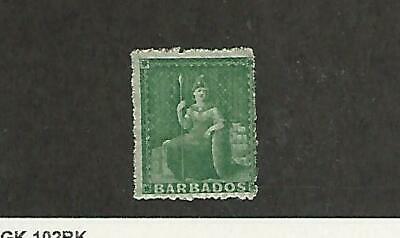 Barbados, Postage Stamp, #50 Mint Hinged, 1876, JFZ