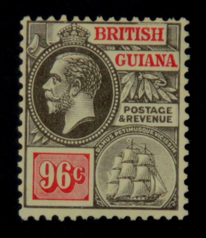 BRITISH GUIANA, Scott #201, Mint, Hinged