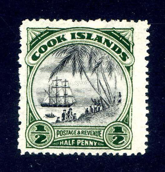 ** COOK ISLANDS * Landing of Captain Cook * Scott 84a * MNH **