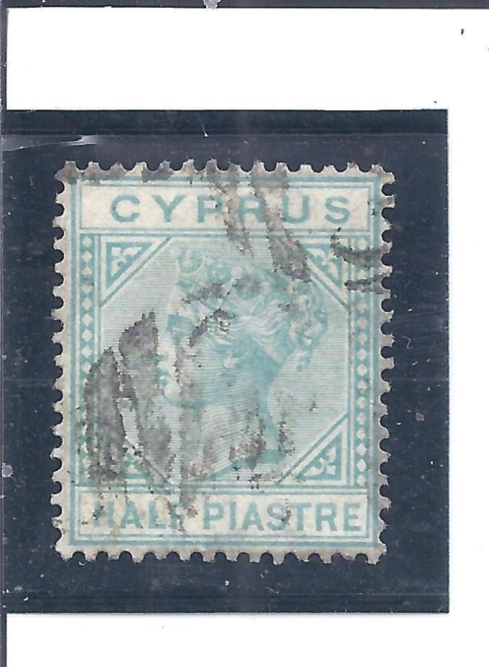 CYPRUS...# 11...1881...Used...SCV $ 52.50