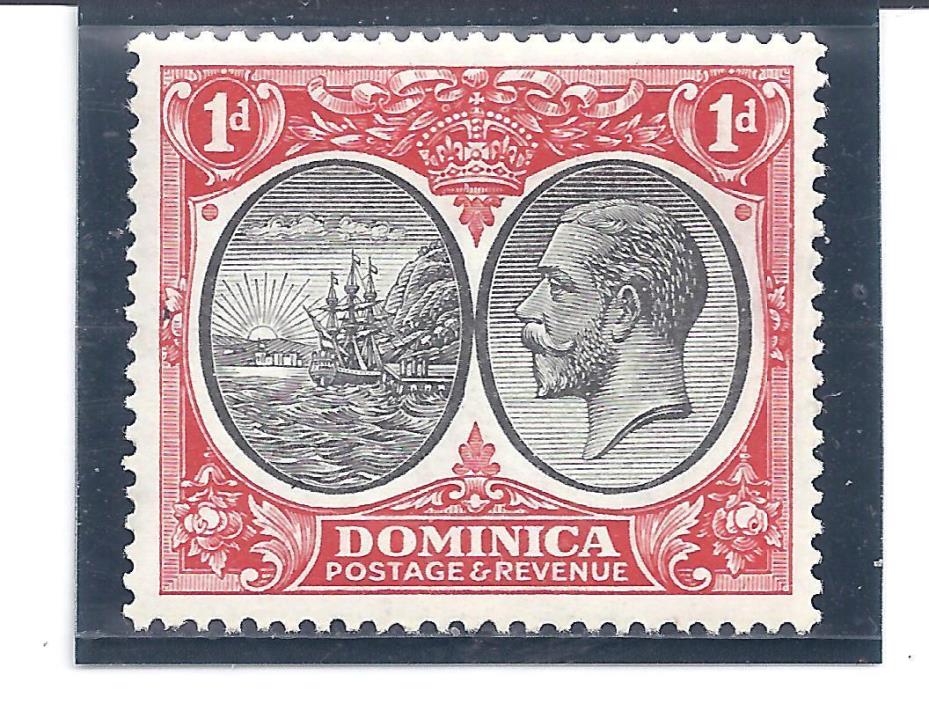 DOMINICA...# 67...1923... Mint  LH...SCV  $ 17