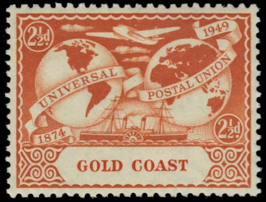 GOLD COAST 145 (SG150) - Universal Postal Union 75th Anniversary (pb15189)
