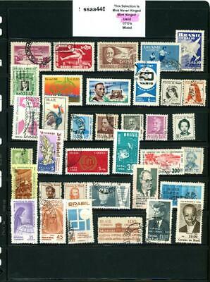 PKStamps - ssaa440 - Brazil - Mini Lot - Check Out Image