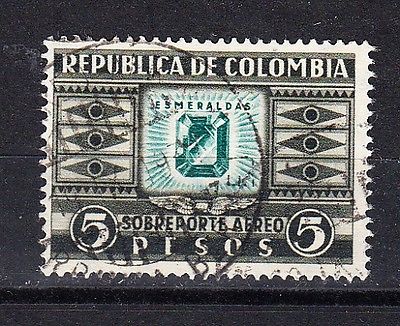 Colombia Scott C110 Used (Catalog Value $21.00)