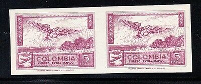 Colombia Scott C254 Mint NH imperf pair