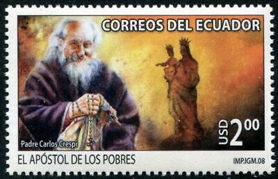 HERRICKSTAMP ECUADOR Sc.# 1928 Father Crespo