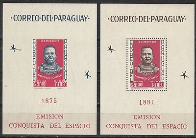 Paraguay Scott 782a Mint hinged, perf and imperf