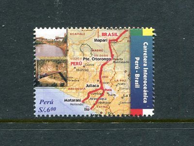 Peru 1509, MNH, Peru to Brazil Interoceanic Highway 2006. x29575