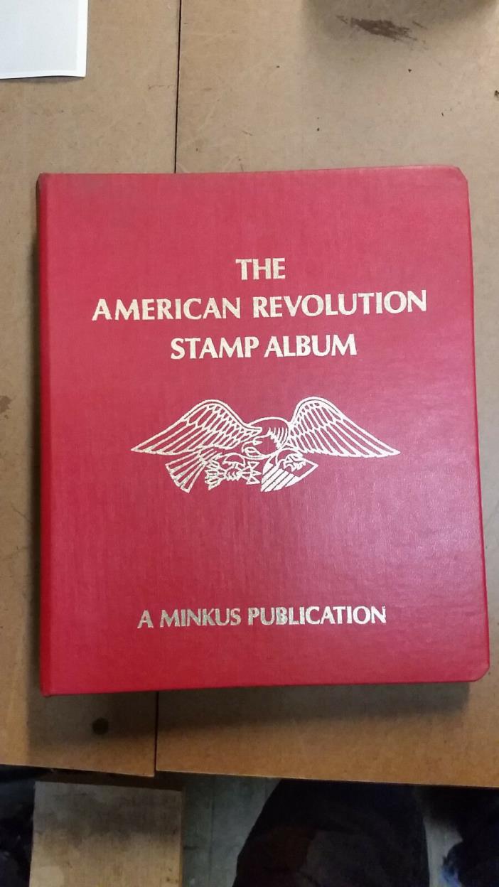 Minkus The American Revolution stamp album New old stock unused