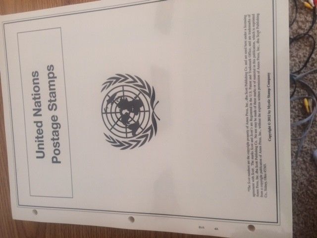 United Nations Blank Album pages 1951 > 2003