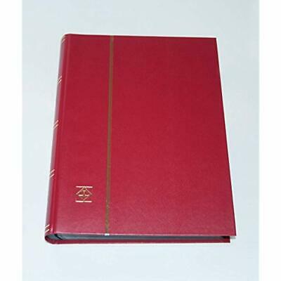 Hardcover Stamp Album Stockbook With 64 Black Pages, Red, LS4/32 Toys & Games