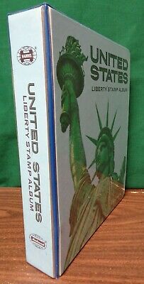 Harris Liberty US Stamp album collection binder pages older smaller size beg-91