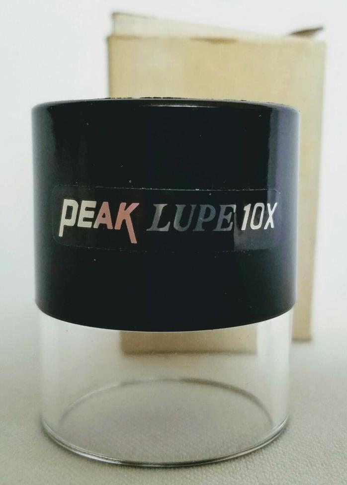 Vintage Loupe  -  New in Original Box  -  PEAK LUPE  -  10X  - Sold by SPI Japan