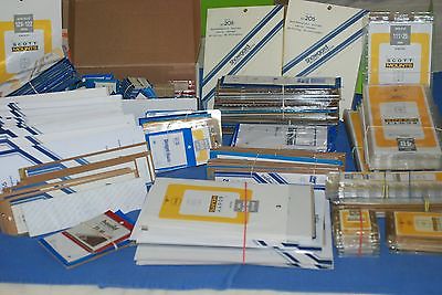 Showgard or Scott mounts 52 x 215 - 15 mounts -  pochettes  Black background