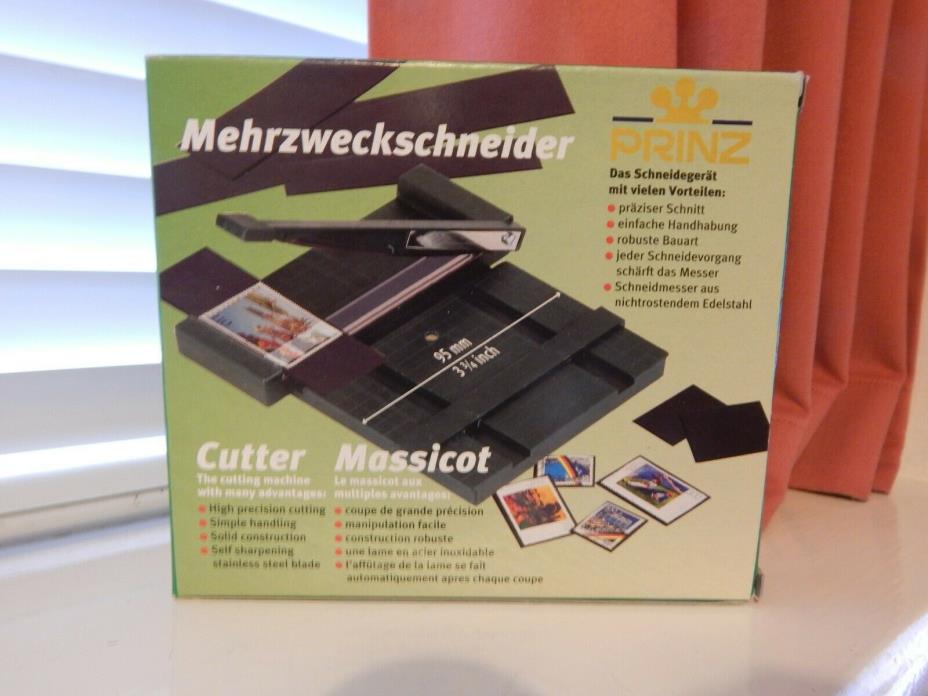 PRINZ Cutter 7001 (stamp mount guillotine) NEW 3¾